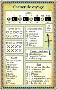 Camelot-Carnet